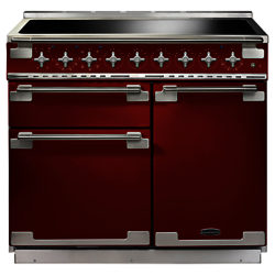 Rangemaster Elise 100 Induction Hob Range Cooker Cherry Red